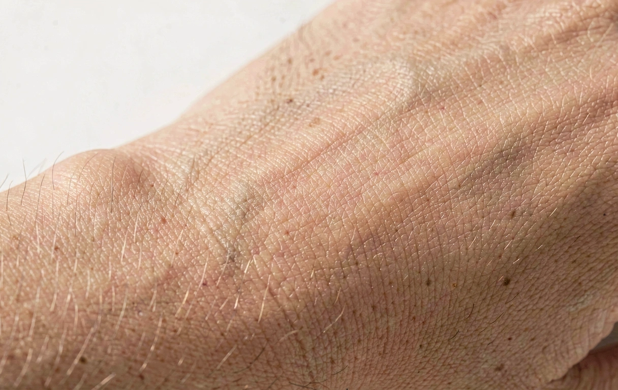 Zdrowa tekstura skóry